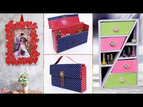 8 best home useful decor & organization ideas - diy best out of waste