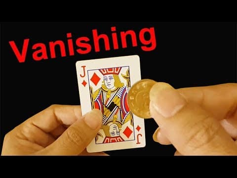 Magic Trick That You Can Do - Card And Coin Magic Trick
