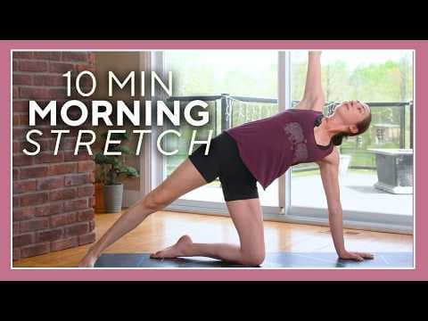 10 min Gentle Morning Yoga for Beginners - Easy Morning Stretch