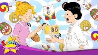 How much is it? Five dollars. (In the store) - Educational Rap for Kids - English song with lyrics