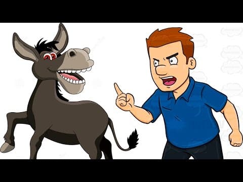 Gadidhaki buddi vachindhi - గాడిదకి బుద్ధి వచ్చింది - animated short stories for kids