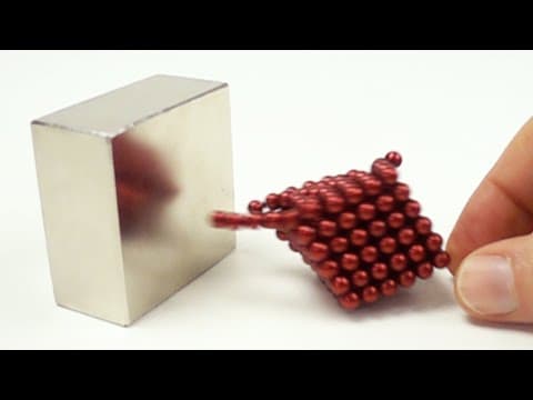 Magnet Collision in Slow Motion - Magnetic Games