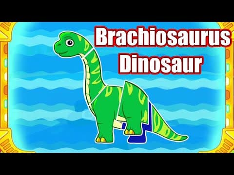 Brachiosaurus Dinosaur & Fun More