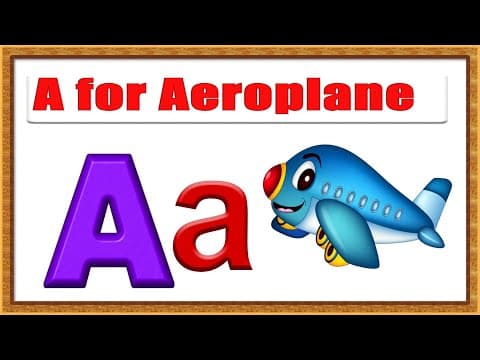 Learn abc for preschool - learn abc for kids - kids learning alphabet