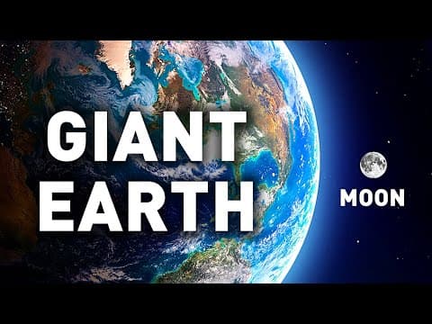 What If Earth Suddenly Grew 100 Times