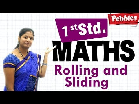 Rolling and sliding - easy maths