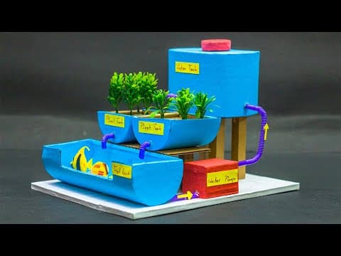 Science Projects | Aquaponic Farming Model