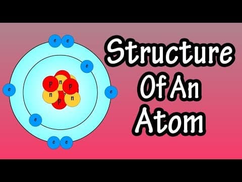Atomic Structure And Electrons - Structure Of An Atom - What Are Atoms - Neutrons Protons Electrons