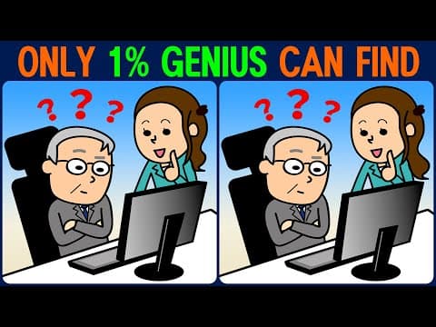 【Find the Difference】 Help activate your brain!