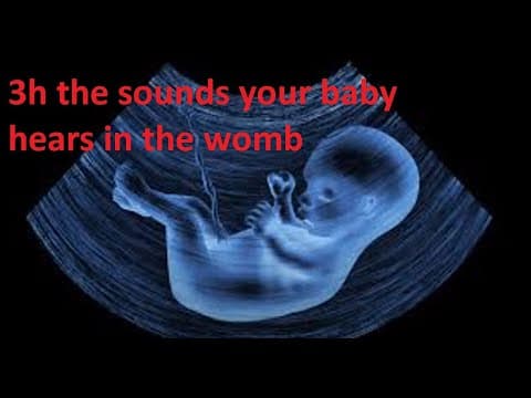 3 h prenatal sounds the sounds your baby hears in the womb baby sleeping sounds clear white noise
