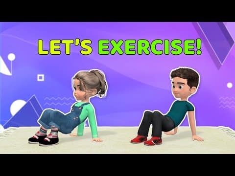 LET’S EXERCISE! LOW IMPACT WORKOUT FOR KIDS