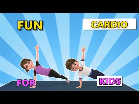 FUN CARDIO FOR KIDS - BURN CALORIES! | Grow Taller | Kids Exercise
