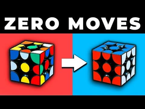 Solve in zero moves - Insane Rubik's cube
