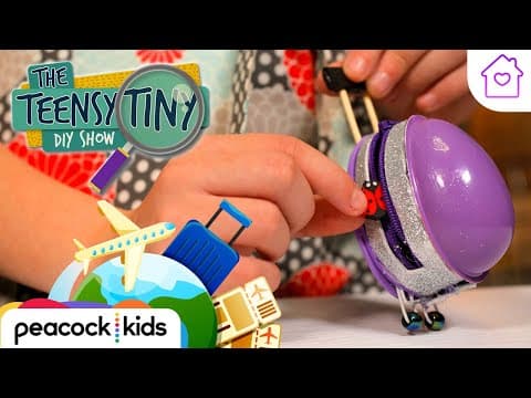 DIY Mini Suitcase | Kids Crafts at Home | TEENSY TINY DIY SHOW