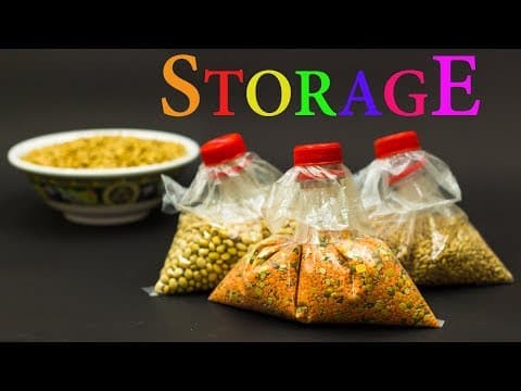 Plastic Bottle Recycling Ideas - Storage