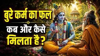 बुरे कर्म का फल कब और कैसे मिलता है? | Shrimad Bhagwat Geeta Saar