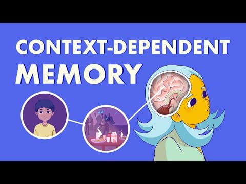 What is context-dependent memory?