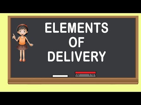 Public Speaking for Children - Elements of Delivery
