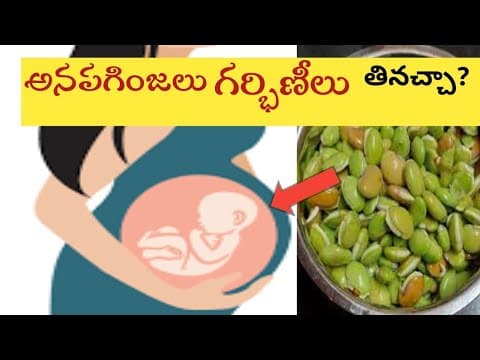 అనపగింజలు గర్భవతులు తినచ్చా?hyacinth beans eating during the pregnancy