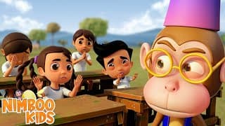 Bandar Mama Bane Ustaad, बंदर मामा बने उस्ताद, Hindi Rhymes for Children