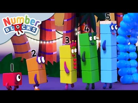 Five Has Many Friends | Learn to Count