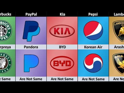 Logos & Symbols That Are Not Same