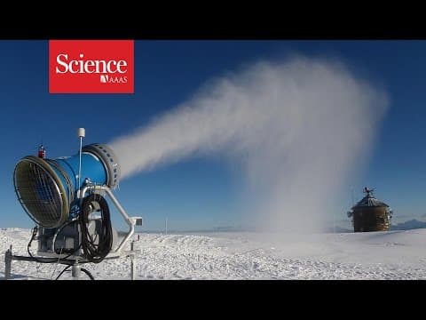 How microbes make ice