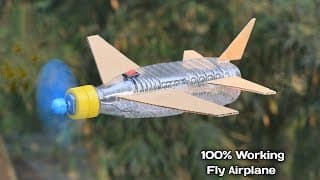 How to make a airplanes from used bottles Making airplanes from bottles brings unexpected results