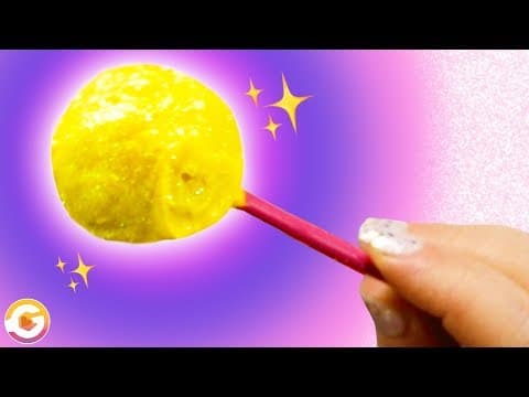 Super Easy & Fun Home Activity for Kids - DIY Edible Glitter Cake Pops! GoldieBlox