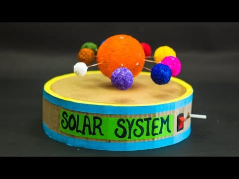3 Cool Solar System Working Model