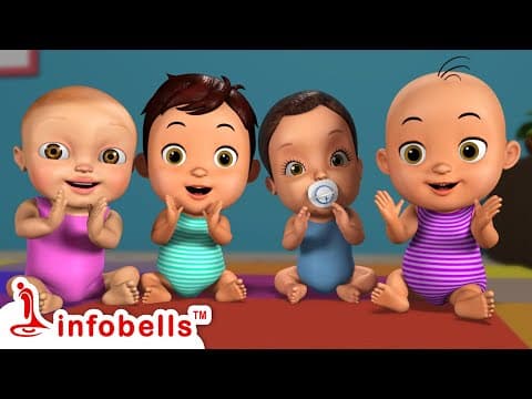 Dagudu Moothalu Baby Playing – Hide and Seek Game | Telugu Baby Rhymes & Songs | Infobells