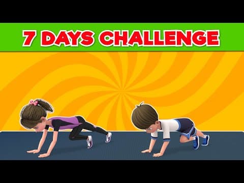 7 Days challenge | Exercise for kids | Kids Exercise