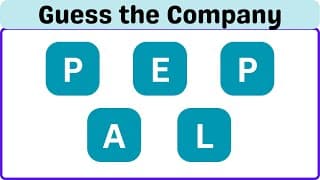 Guess the Company Name | Scrambled Word Game