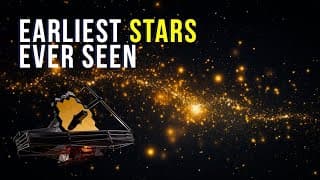 James Webb Could Have Detected The First STARS of the UNIVERSE