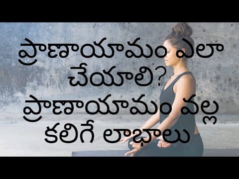 How to do pranayamam in telugu || Benefits of pranayama