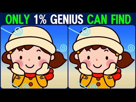 【Find the Difference】 Wise for you! Let's do brain exercise together! Find the differences!