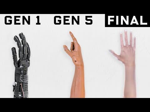 Every Prototype that Led to a Realistic Prosthetic Arm | WIRED
