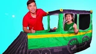 Jannie Build and Play with Train
