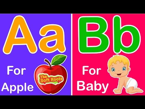 Learn abc for preschool - kids learning videos for kids - kids a to z reading