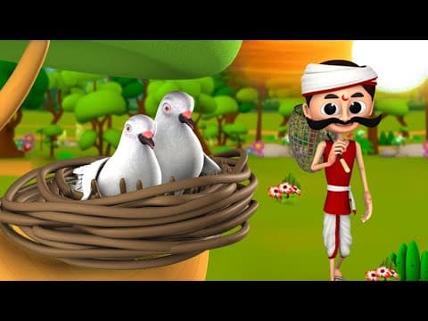 పావురాలు మరియు మట్టి పిసిరాళ్ళు ( నీతి కథలు )