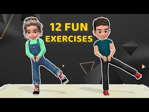 12 SUPER FUN BALANCE EXERCISES FOR KIDS