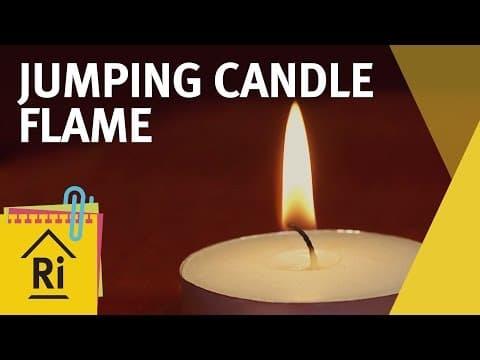 At home science - Jumping candle flame experiment - ExpeRimental 13