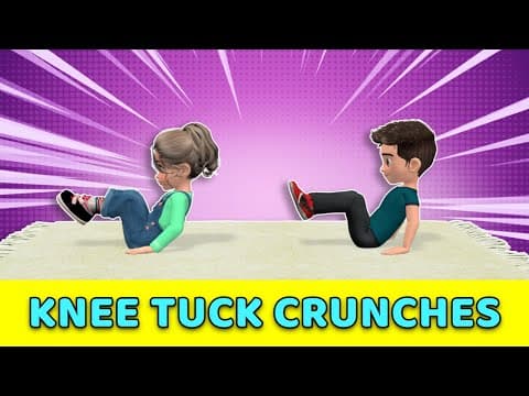 3-Day Belly Workout For Kids // Home Exercises For Children