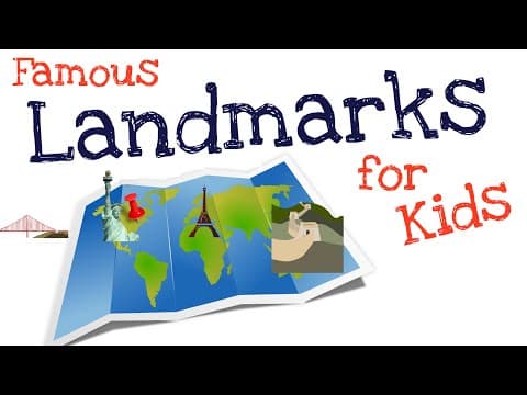 Famous landmarks for kids