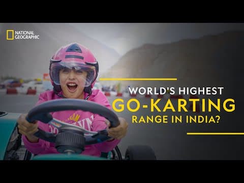 The World’s Highest Go-Karting Range | It Happens Only in India | National Geographic