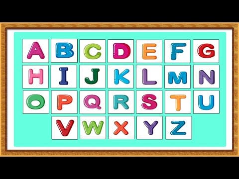 Learn alphabets with puzzle - learn abc for preschool - kids learning