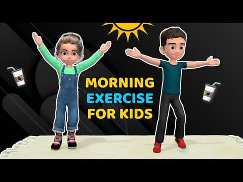 QUICK MORNING EXERCISE FOR KIDS: SKYROCKET ENERGY