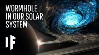 What If a Wormhole Formed in Our Solar System