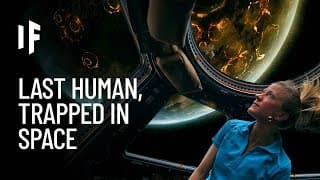 What If You Were the Last Human and Trapped in Space?