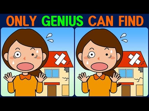 【Find the Difference】 99% of people can't find all the differences!